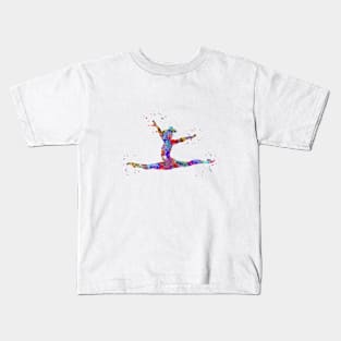 Gymnastics girl Kids T-Shirt